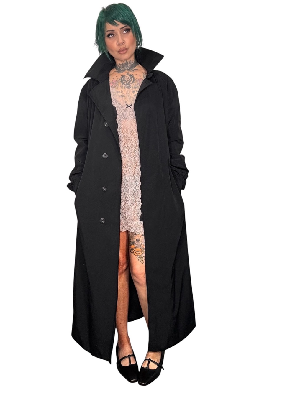 Calvin Klein Maxi trench coat